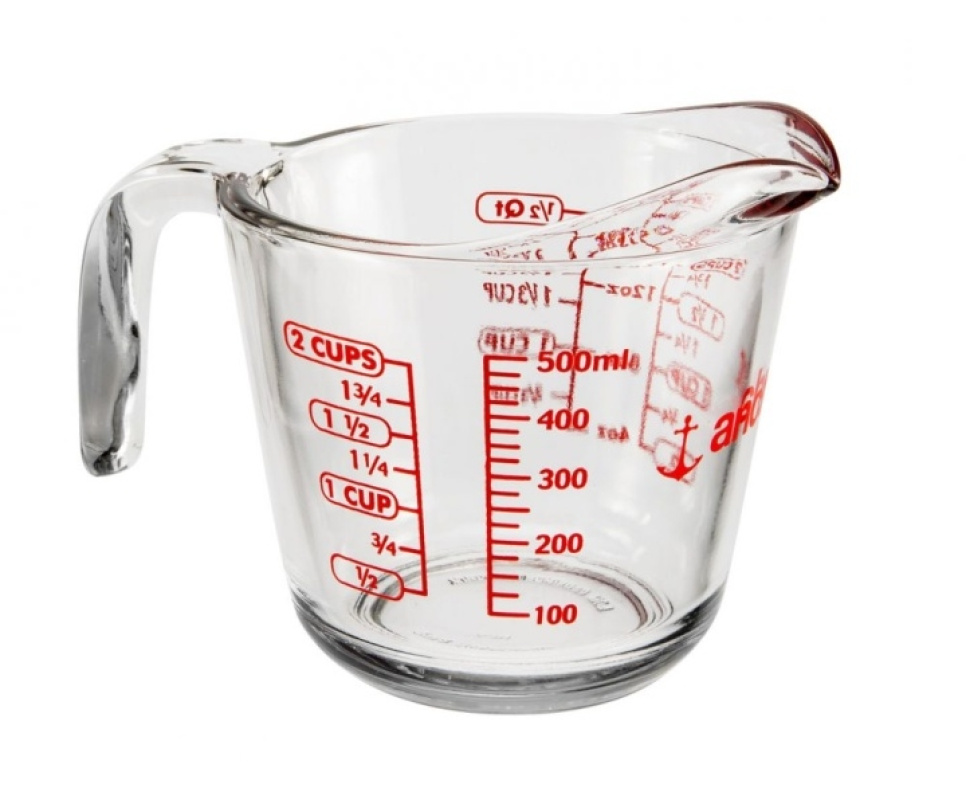 Messbecher, gehärtetes Glas - Anker in der Gruppe Kochen / Messen & Prüfen / Volumenmaße bei The Kitchen Lab (1548-25367)