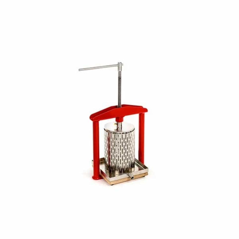 Manuelle Obstpresse, Edelstahl, 5 L - Apple Press in der Gruppe Küchengeräte / Entsafter & Saftmaschinen / Fruchtpressen bei The Kitchen Lab (1557-24564)