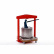 Hydraulische Obstpresse, Edelstahl, 12 L - Apple Press