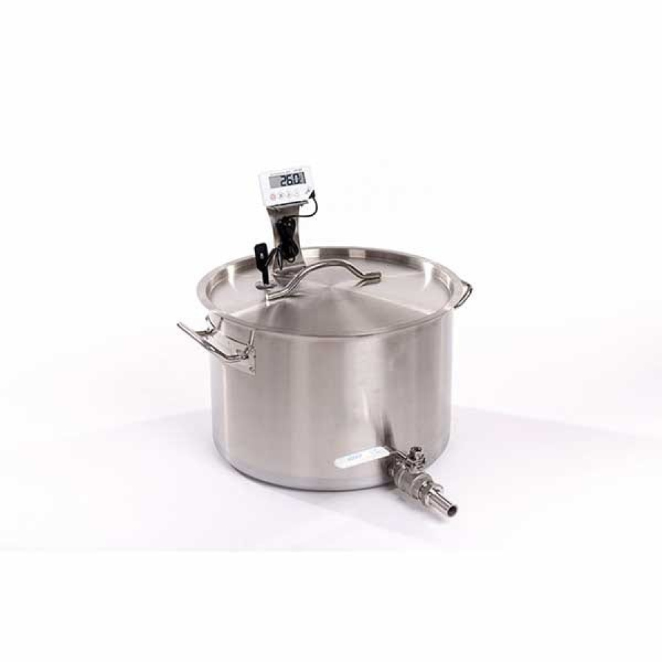 Pasteurisierungskessel, 22 L - Apple Press in der Gruppe Küchengeräte / Entsafter & Saftmaschinen / Fruchtpressen bei The Kitchen Lab (1557-24579)