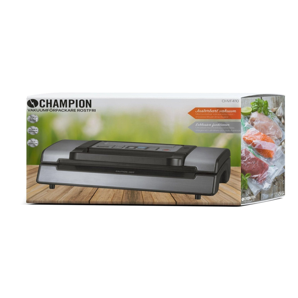 Vakuumierer Edelstahl - Champion