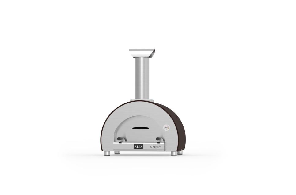 5 Minuten, holzbefeuerter Pizzaofen, kupferfarben - Alfa Forni