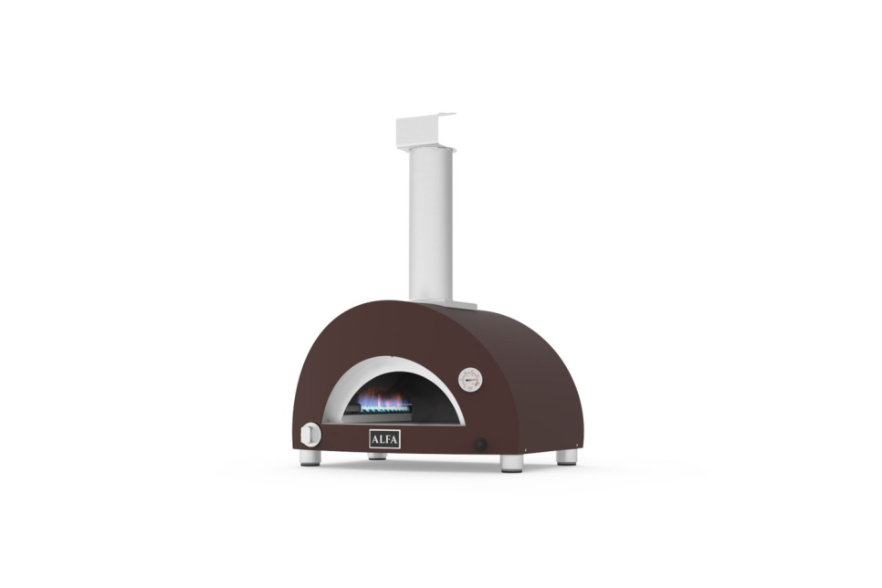 Pizzaofen Nano, Gasbefeuert, kupferfarben - Alfa Forni