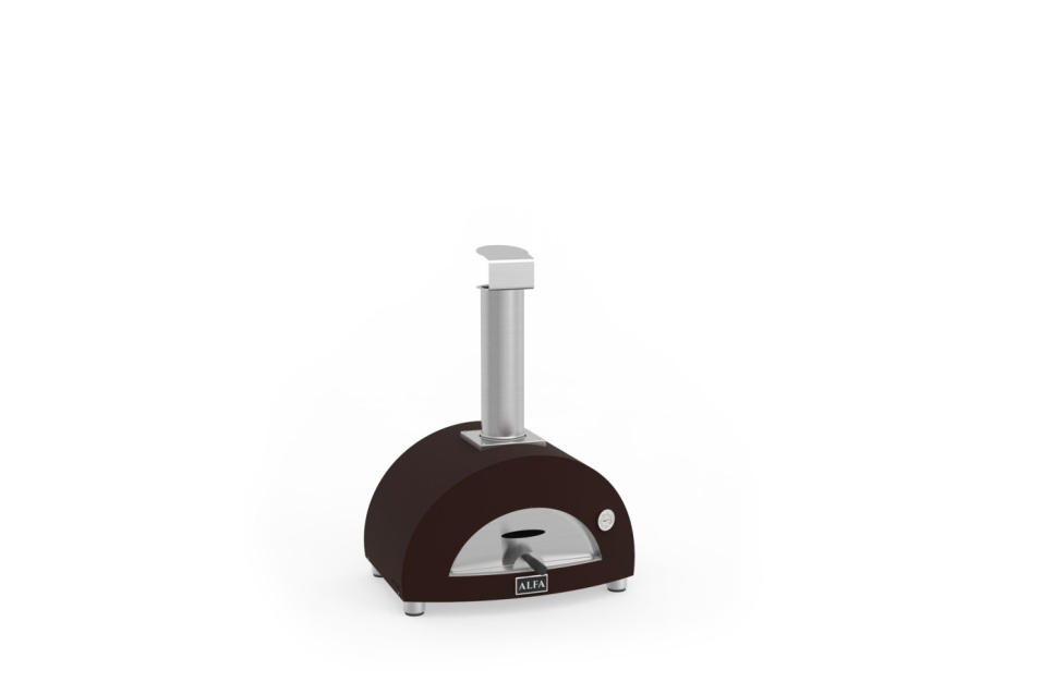 Pizzaofen Nano, Holzbefeuert, Kupferfarben - Alfa Forni