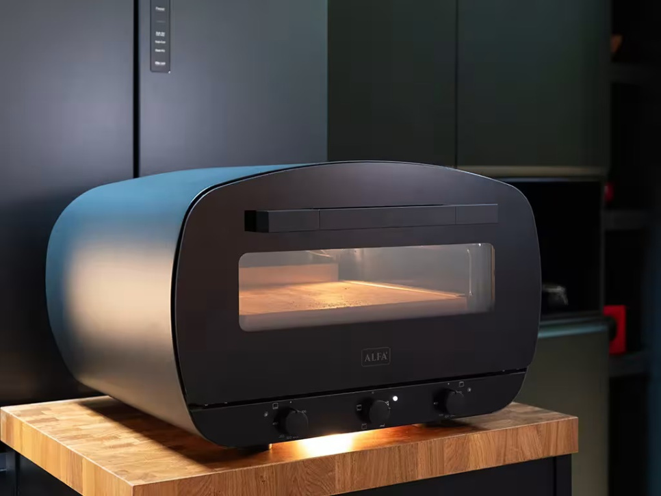 Urbe, Elektrischer Pizzaofen, Anthracite - Alfa Forni