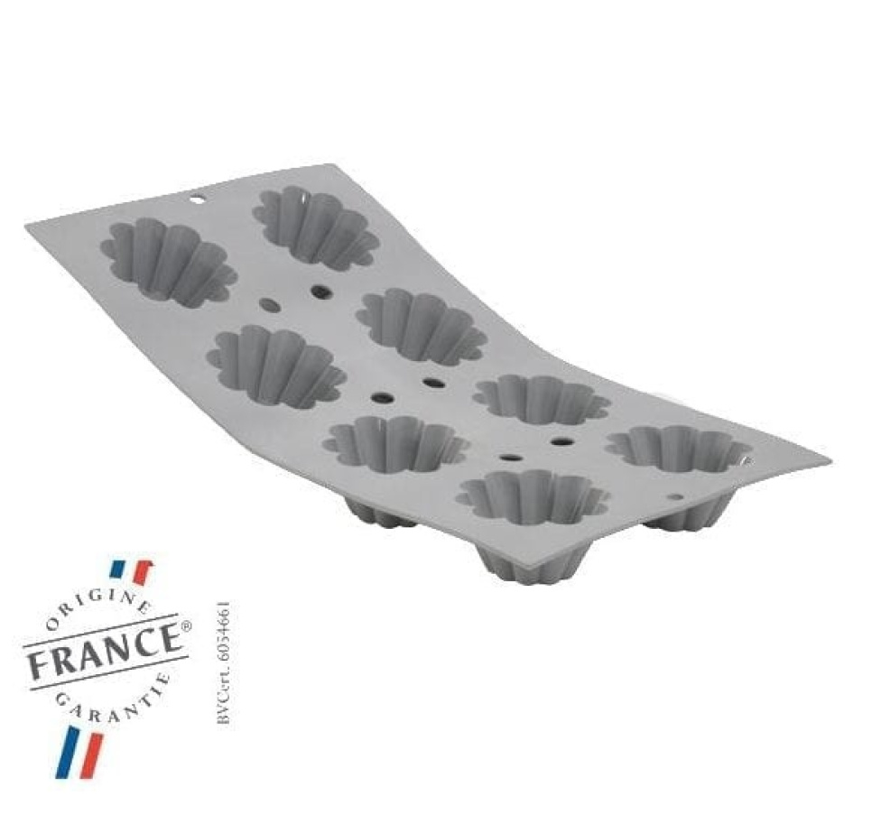 Backform aus Silikon, Brioche - de Buyer in der Gruppe Backen / Backformen / Silikonformen bei The Kitchen Lab (1602-11874)