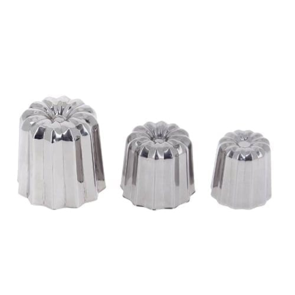 Canelé-Formen aus Edelstahl - de Buyer in der Gruppe Backen / Backformen / Kuchenformen bei The Kitchen Lab (1602-16709)