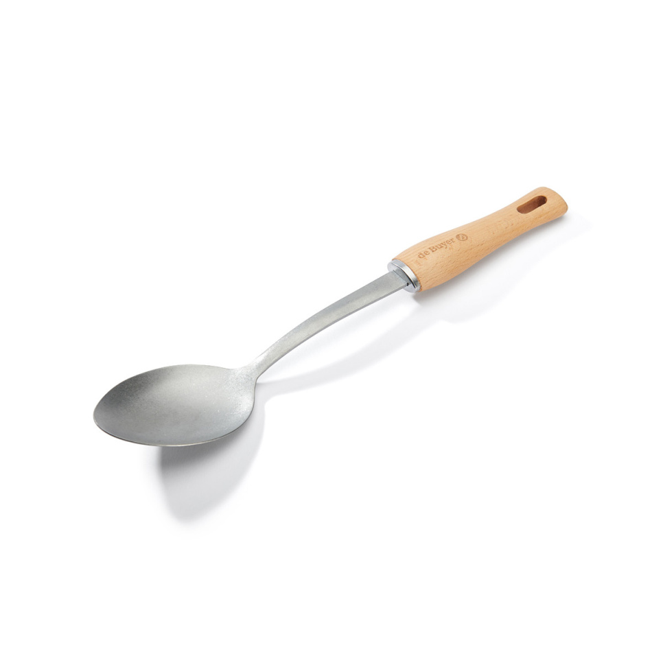Servierlöffel aus Edelstahl mit Holzgriff B Bois - de Buyer in der Gruppe Tischgedeck / Besteck / Servierutensilien bei The Kitchen Lab (1602-17784)