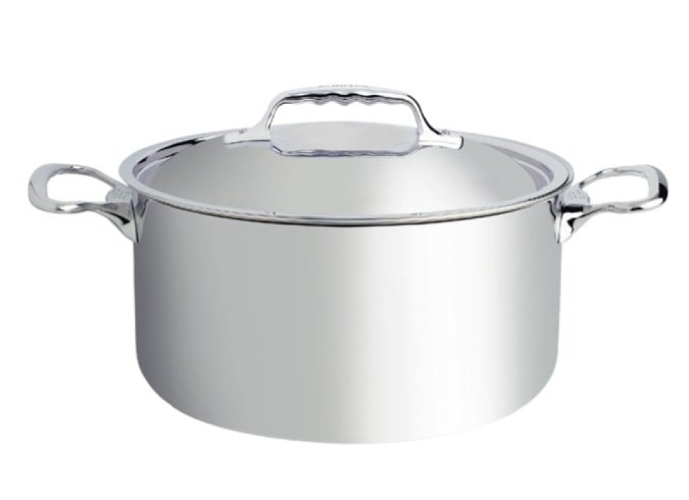 Hohe Bratpfanne mit Deckel, Affinity - de Buyer in der Gruppe Kochen / Töpfe & Pfannen / Töpfe bei The Kitchen Lab (1602-20346)