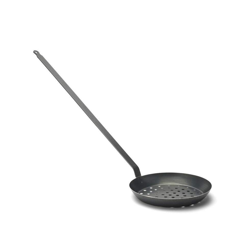 Kastanienkessel mit wahnsinnig langem Griff, 28 cm - de Buyer