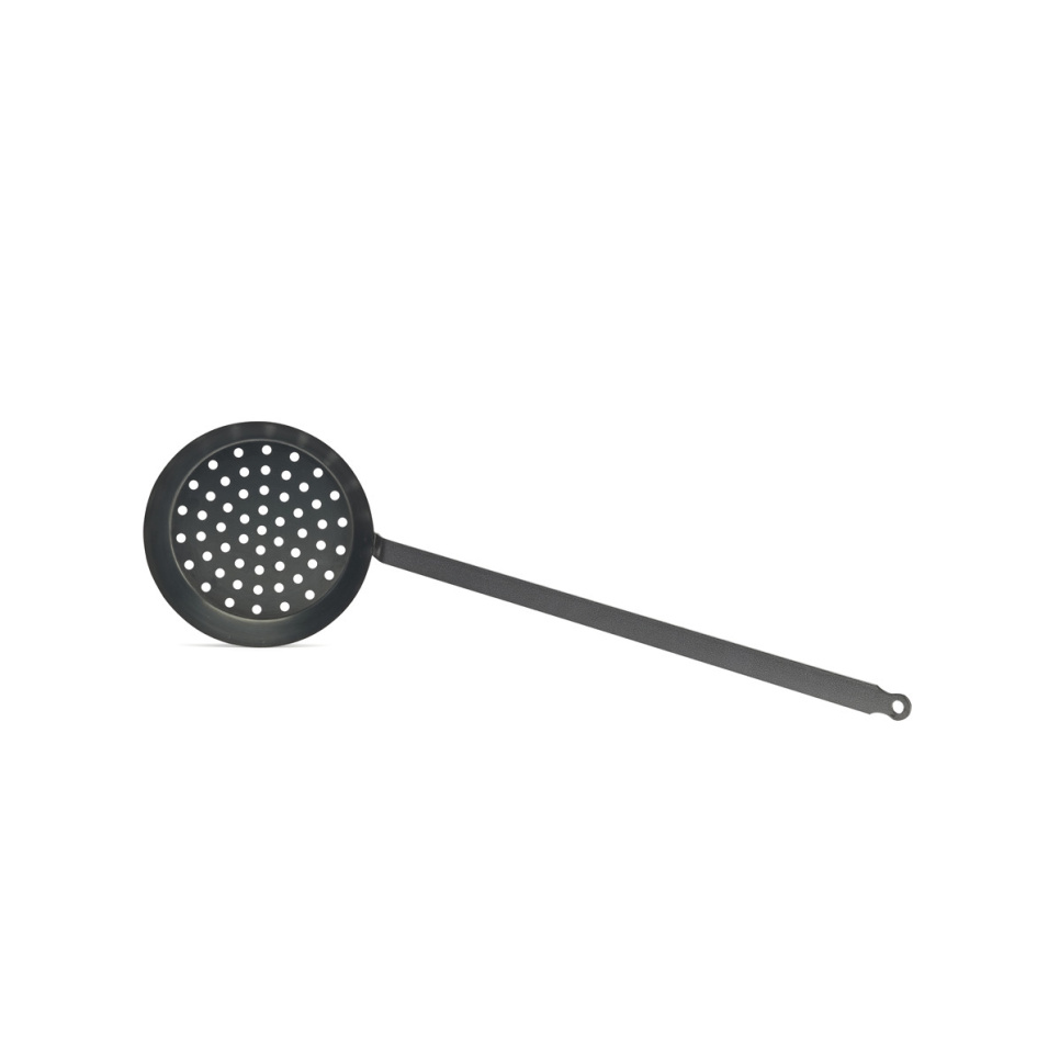 Kastanienkessel mit wahnsinnig langem Griff, 28 cm - de Buyer