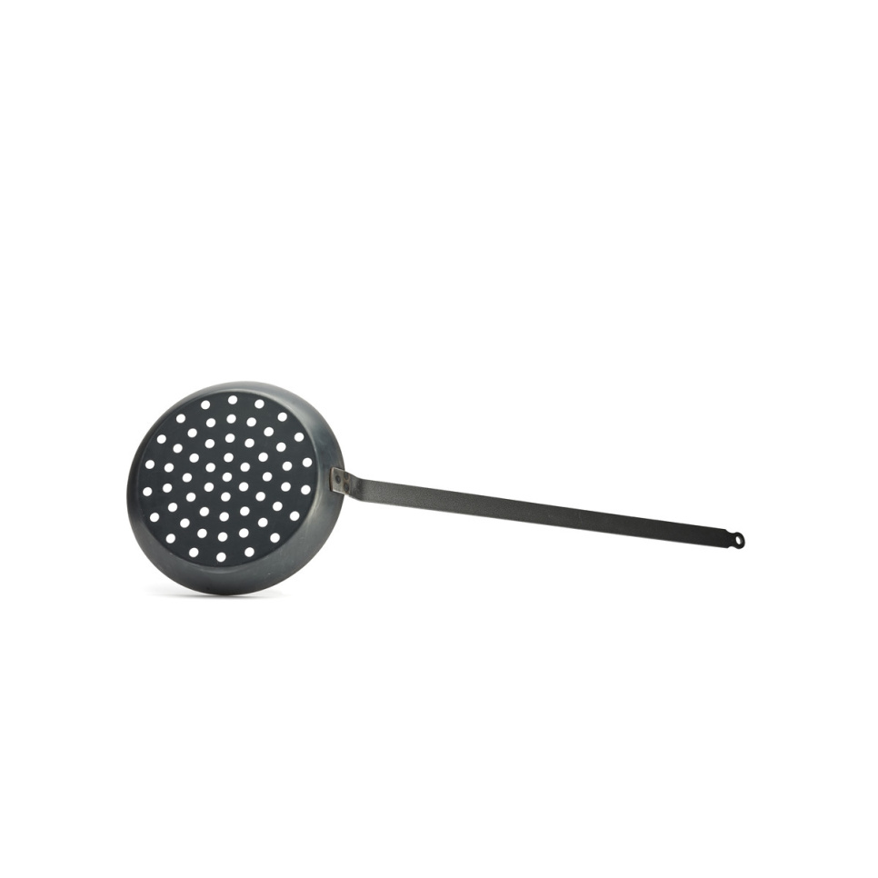 Kastanienkessel mit wahnsinnig langem Griff, 28 cm - de Buyer