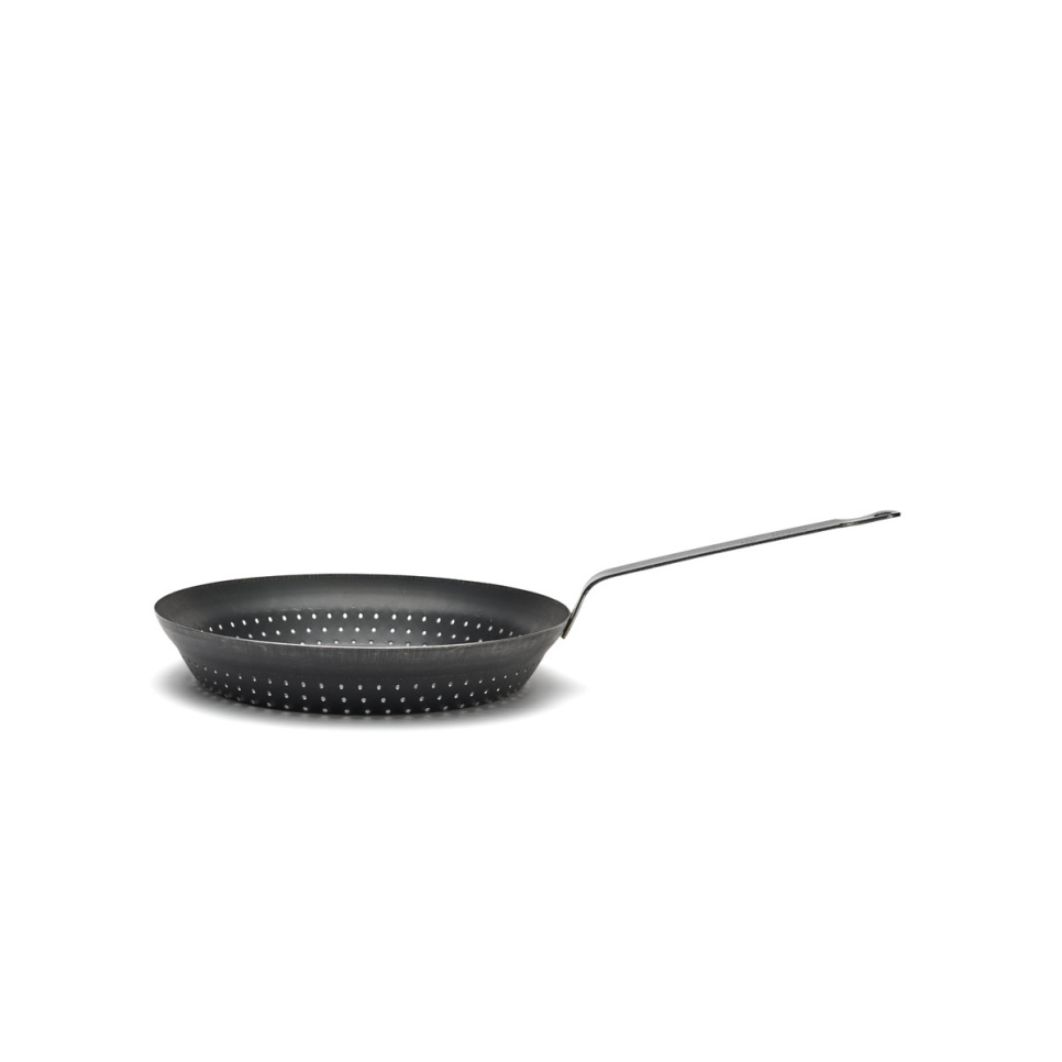 Kastanienkessel mit Seitentwebs, 28 cm - de Buyer