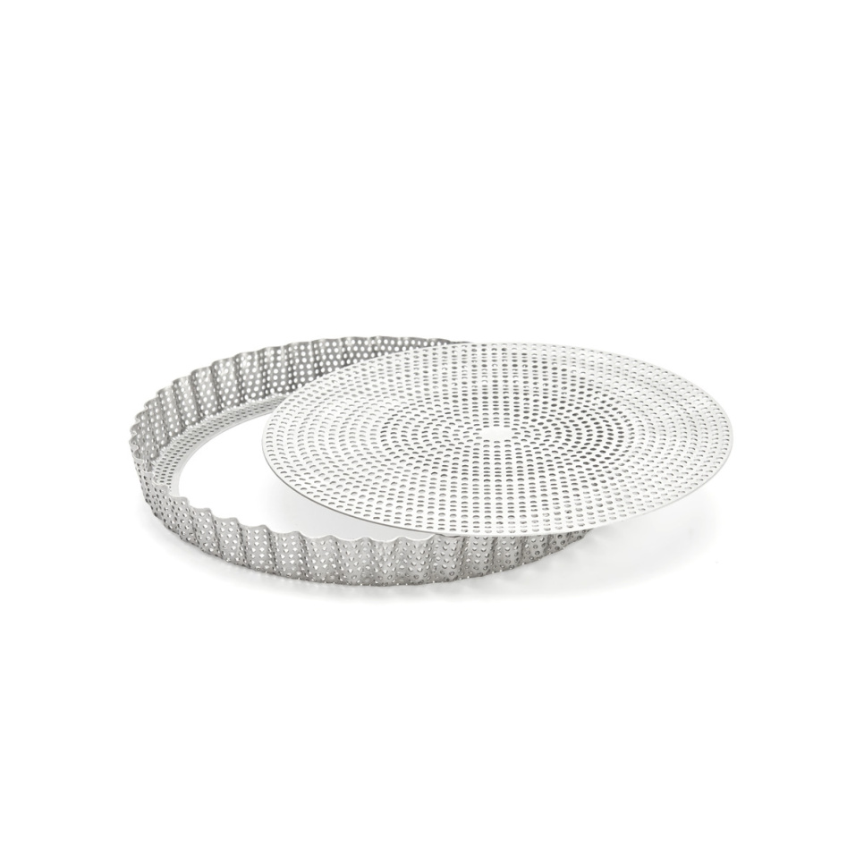 Perforierte Tortenform mit abnehmbarem Boden - de Buyer