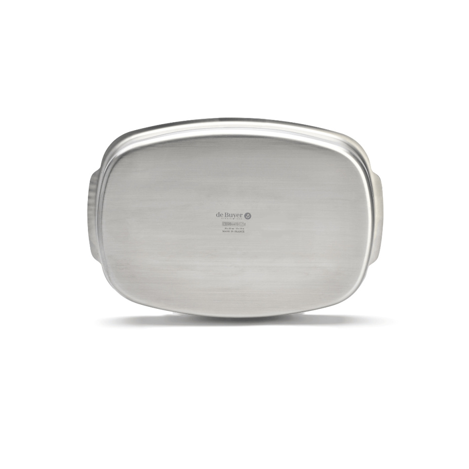 Edelstahl-Auflaufform, 38 x 26 cm - de Buyer