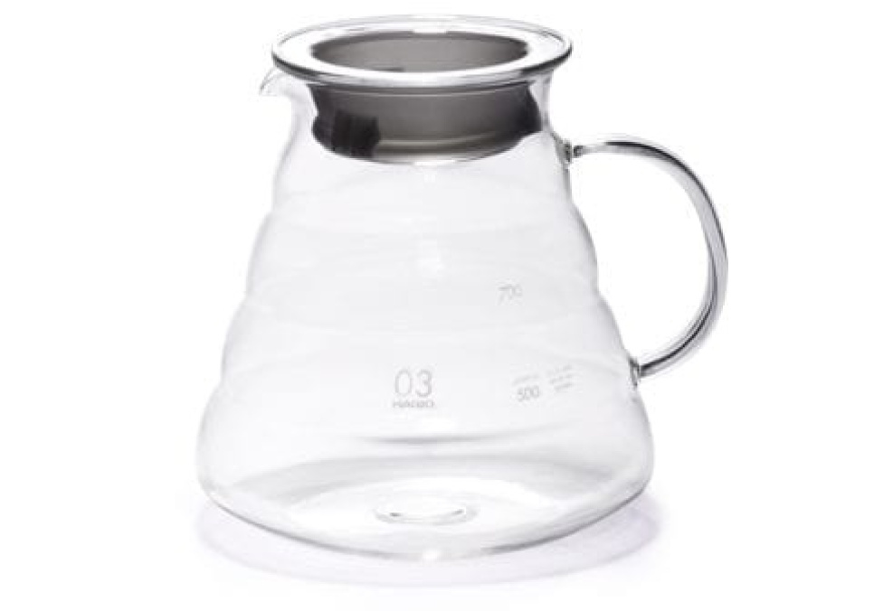 Hario V60 Range Server 800ml in der Gruppe Tee & Kaffee / Kaffee brühen / Pour Over / Pour Over Servierkannen bei The Kitchen Lab (1636-15243)