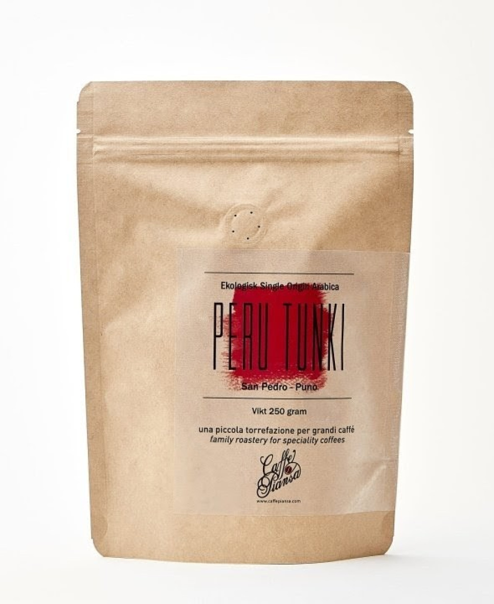 Peru Tunki S. Pedro, 250 g - Piansa in der Gruppe Tee & Kaffee / Kaffeebohnen / Espresso bei The Kitchen Lab (1636-18278)
