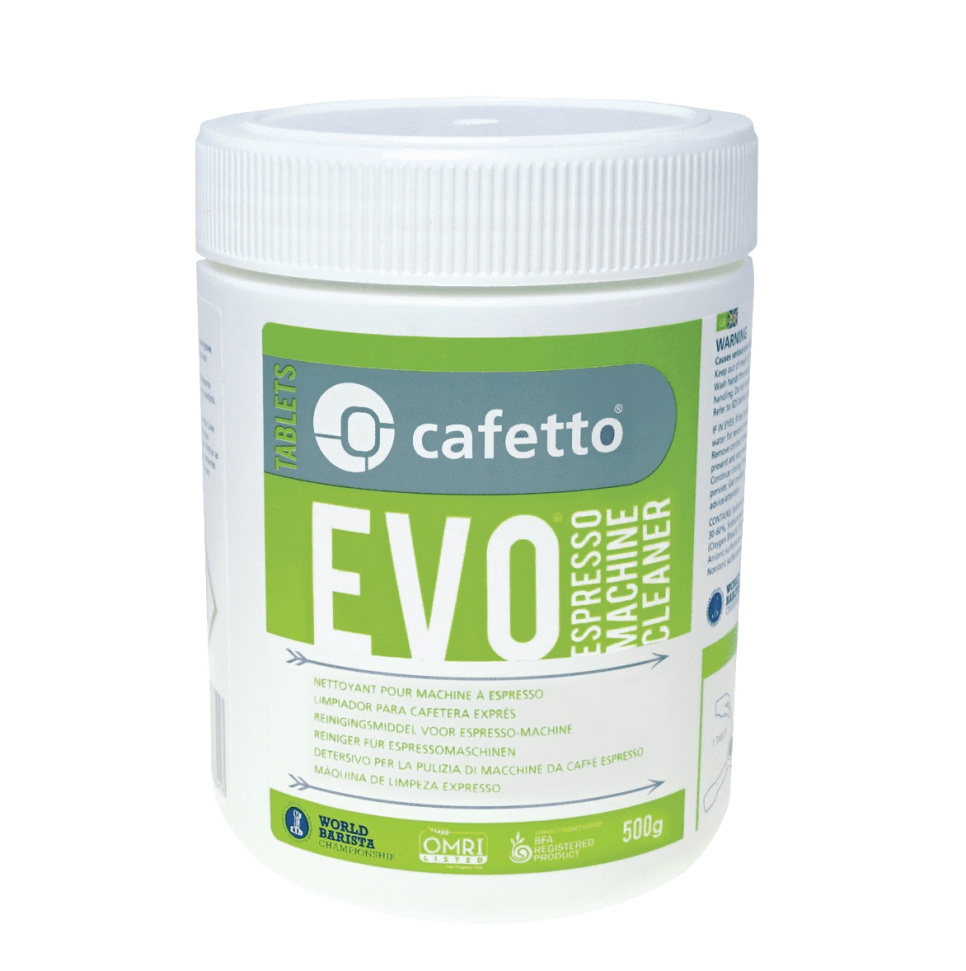 EVO Reinigungsmittel für Espressomaschine 500g - Cafetto in der Gruppe Tee & Kaffee / Kaffeezubehör / Reinigung & Wartung bei The Kitchen Lab (1638-15955)