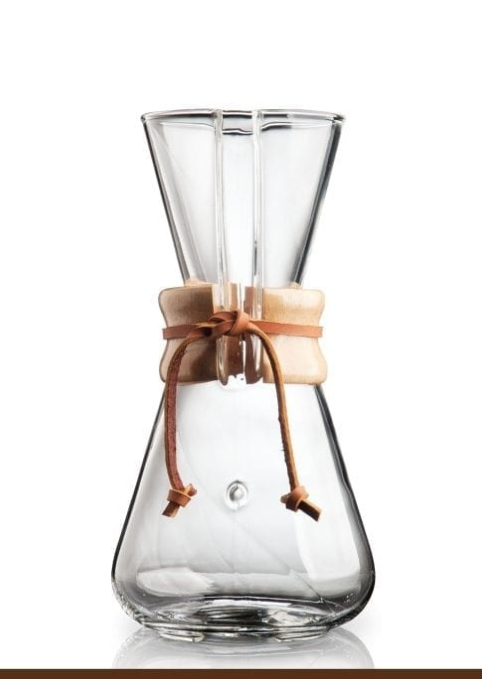 Chemex Kaffeemaschine / Chemex Kanne aus Glas in der Gruppe Tee & Kaffee / Kaffee brühen / Pour Over / Pour Over Servierkannen bei The Kitchen Lab (1638-23167)