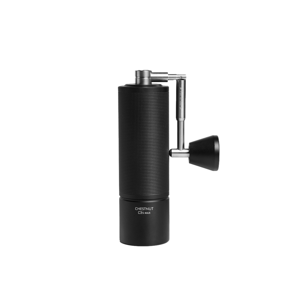 Manuelle Kaffeemühle C3S Pro Schwarz Klappbarer Griff - Timemore in der Gruppe Tee & Kaffee / Gemahlener Kaffee / Manuelle Kaffeemühlen bei The Kitchen Lab (1638-29431)