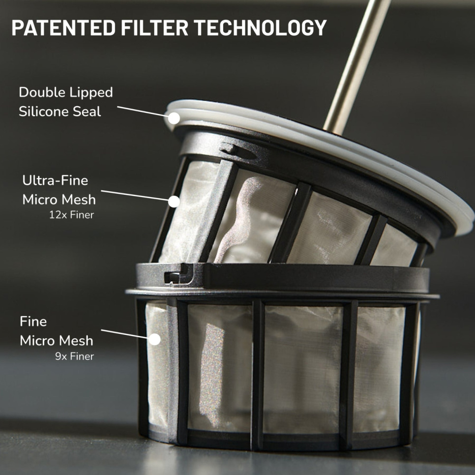 French Press P7, Schwarz, 32 oz - Espro