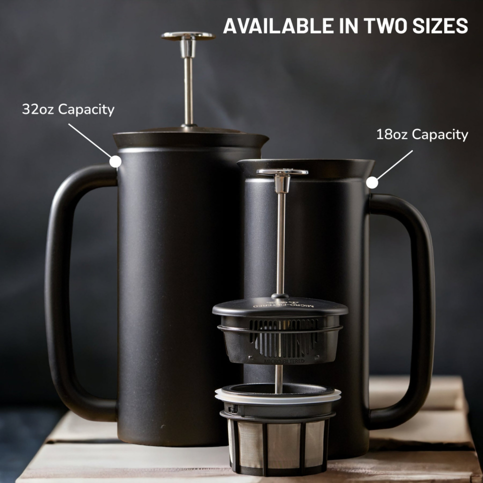 French Press P7, Schwarz, 32 oz - Espro