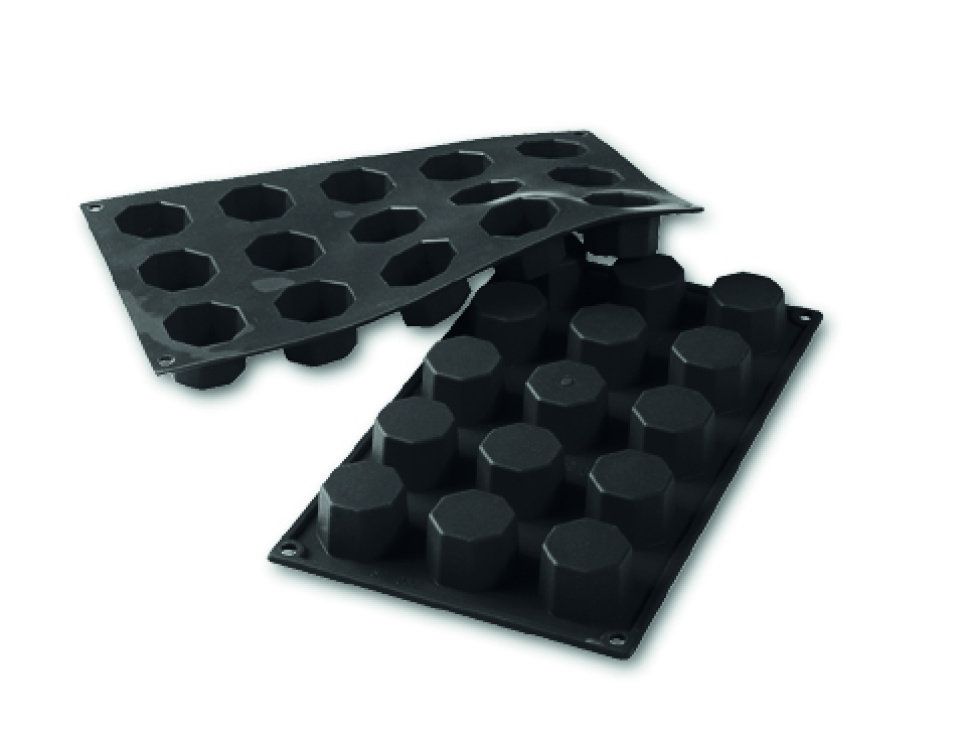 Pralinenform aus Silikon 15 Octagon in der Gruppe Backen / Backformen / Silikonformen bei The Kitchen Lab (1710-16623)