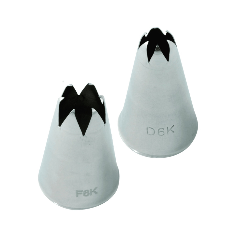 Gefaltete Sterndüse - Martellato in der Gruppe Backen / Backutensilien / Spritztüllen & Piping bei The Kitchen Lab (1710-22141)