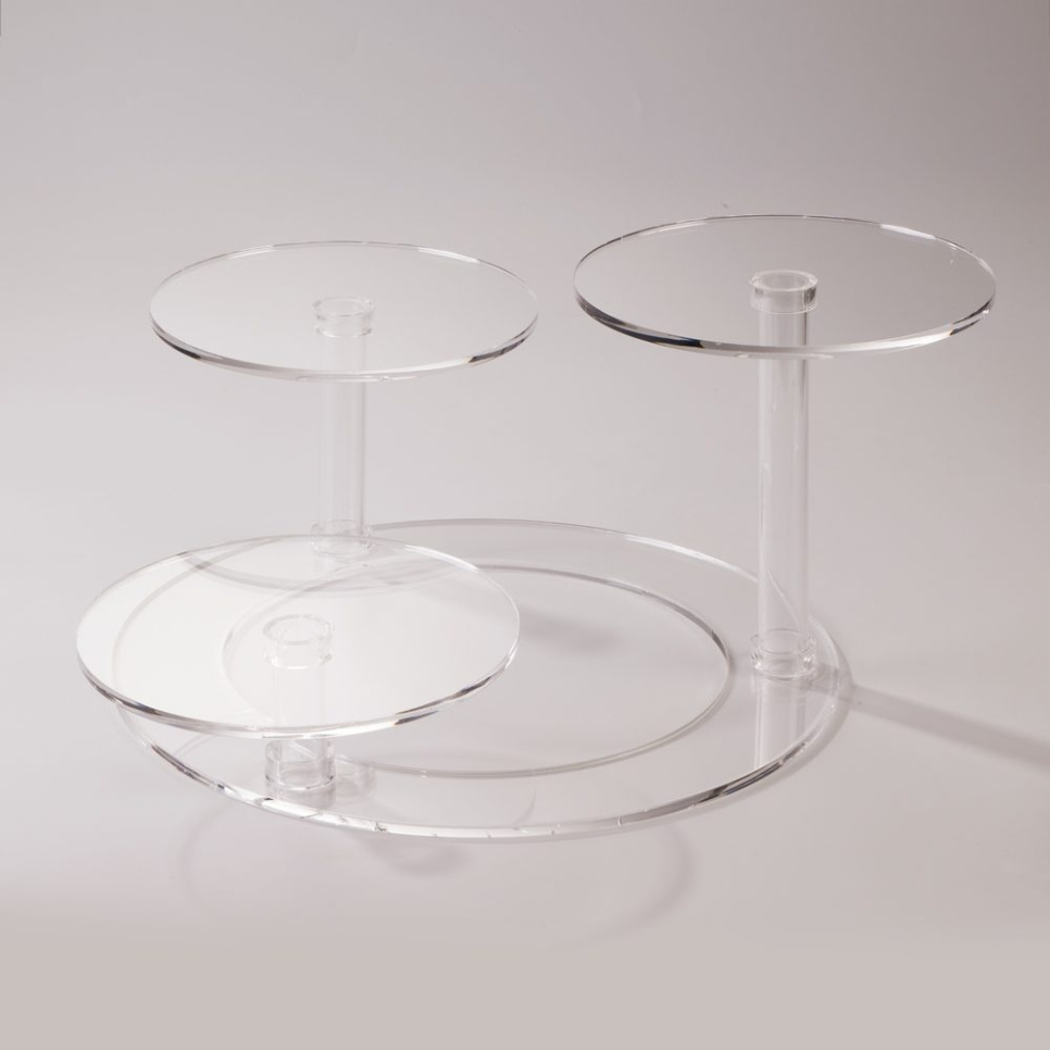 Tortenständer für drei Torten, Loop - Martellato in der Gruppe Tischgedeck / Sonstiges fürs Tischgedeck & Servieren / Besondere Artikel bei The Kitchen Lab (1710-26878)