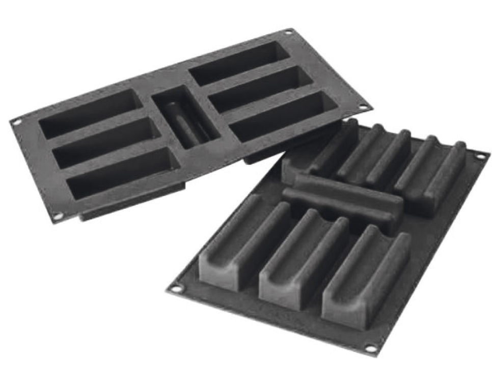 Silikonform, Navette - Martellato in der Gruppe Backen / Backformen / Silikonformen bei The Kitchen Lab (1710-26896)