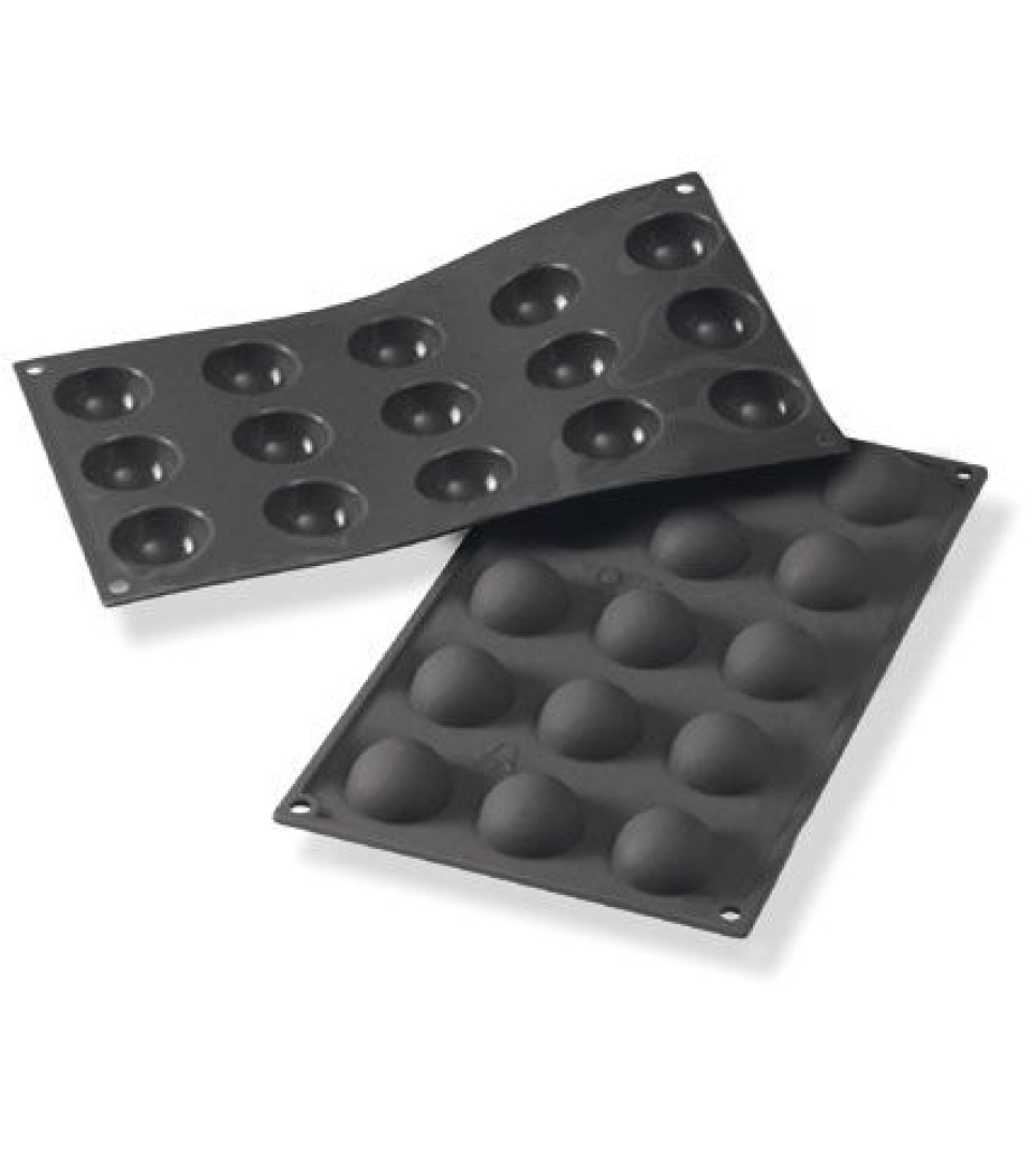 Silikonbackform SF500, Halbe Farbe ø45mm - Martellato in der Gruppe Backen / Backformen / Silikonformen bei The Kitchen Lab (1710-26898)