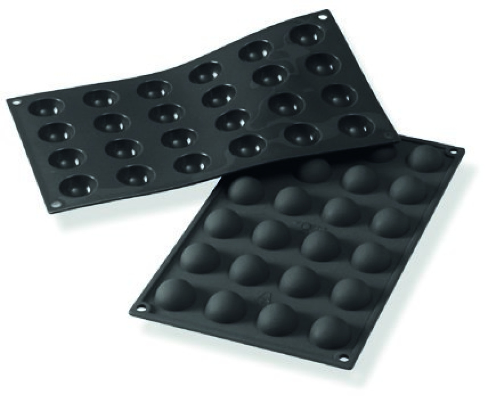 Backform in Silikon SF502, Halbkugel Ø25 mm - Martellato in der Gruppe Backen / Backformen / Silikonformen bei The Kitchen Lab (1710-26900)