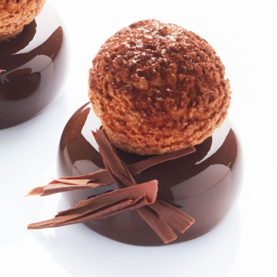 Silikonform, Schwarz, Kreis - Martellato in der Gruppe Backen / Backformen / Silikonformen bei The Kitchen Lab (1710-26901)