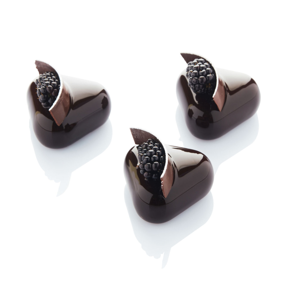 Silikonform, Schwarz, Dreieck, 30SIL507 - Martellato