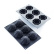 Silikonform, Schwarz, Harmony, 30SIL508 - Martellato