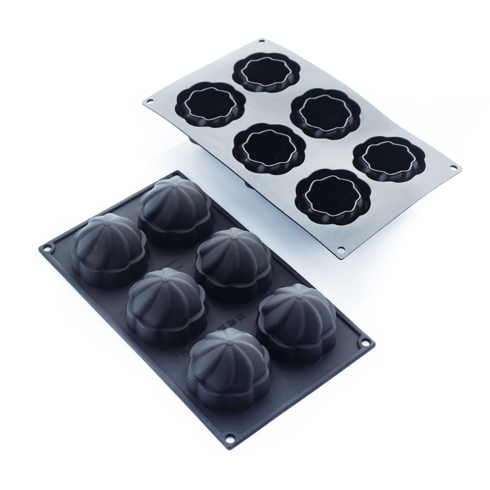 Silikonform, Schwarz, Harmony, 30SIL508 - Martellato in der Gruppe Backen / Backformen / Silikonformen bei The Kitchen Lab (1710-29023)
