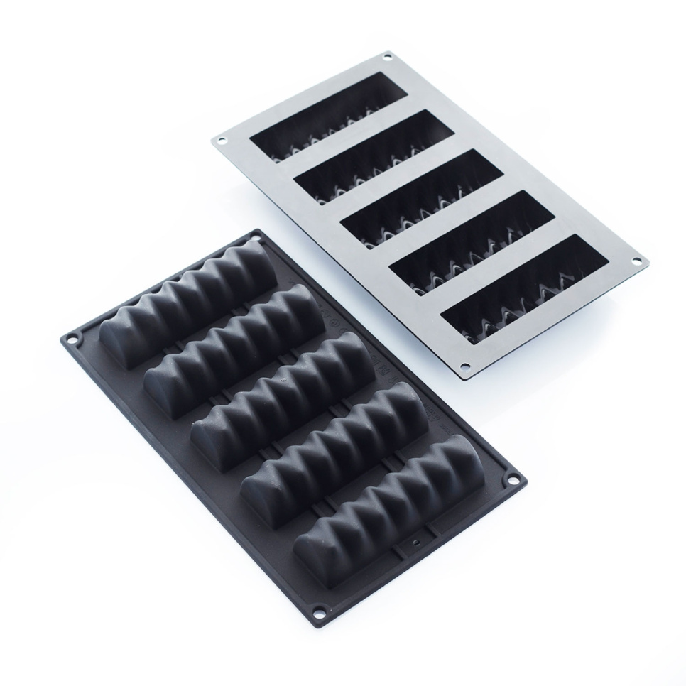 Silikonform, Schwarz, Ritmo, 30SIL509 - Martellato in der Gruppe Backen / Backformen / Silikonformen bei The Kitchen Lab (1710-29024)