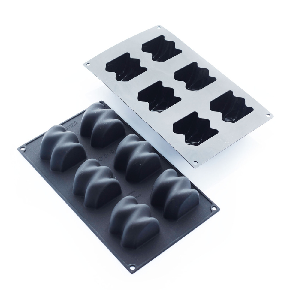 Silikonform, Schwarz, Vibes, 30SIL515 - Martellato in der Gruppe Backen / Backformen / Silikonformen bei The Kitchen Lab (1710-29030)