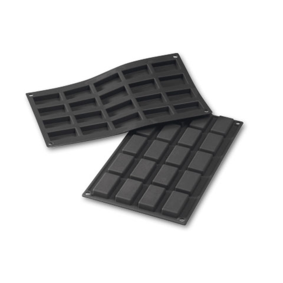 Silikonform SF025, Financier, klein - Martellato in der Gruppe Backen / Backformen / Silikonformen bei The Kitchen Lab (1710-29036)