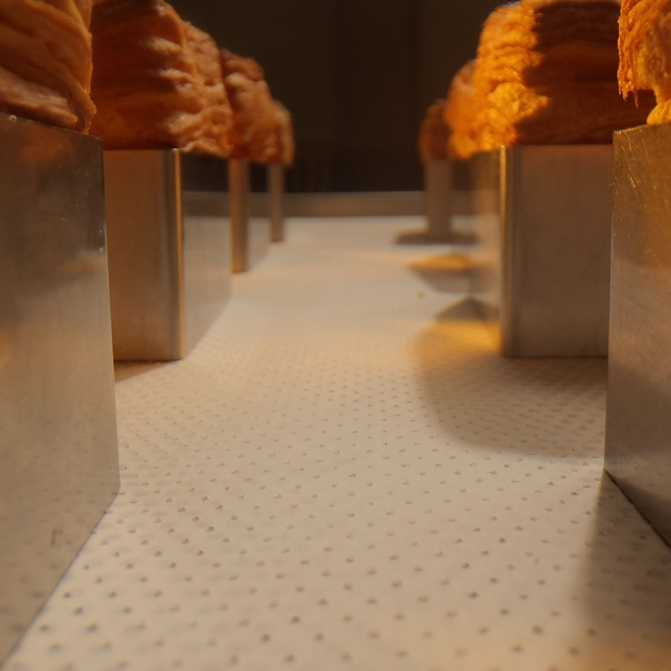 Mikropapier, mikroperforiertes Backpapier 60x40 cm, 200er-Pack - Martellato