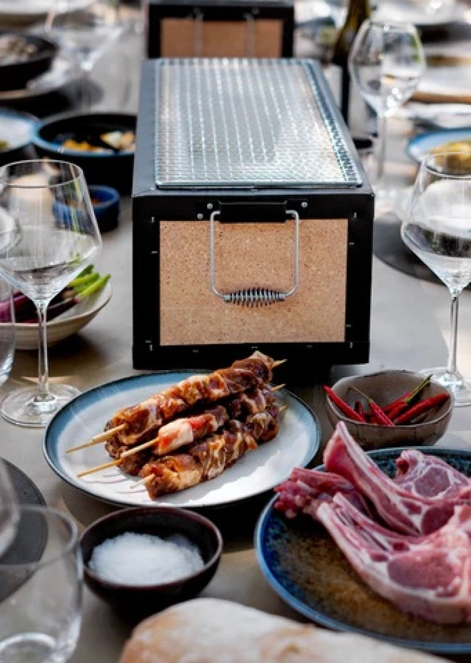 Japanischer Holzkohlegrill, Professional - Konro