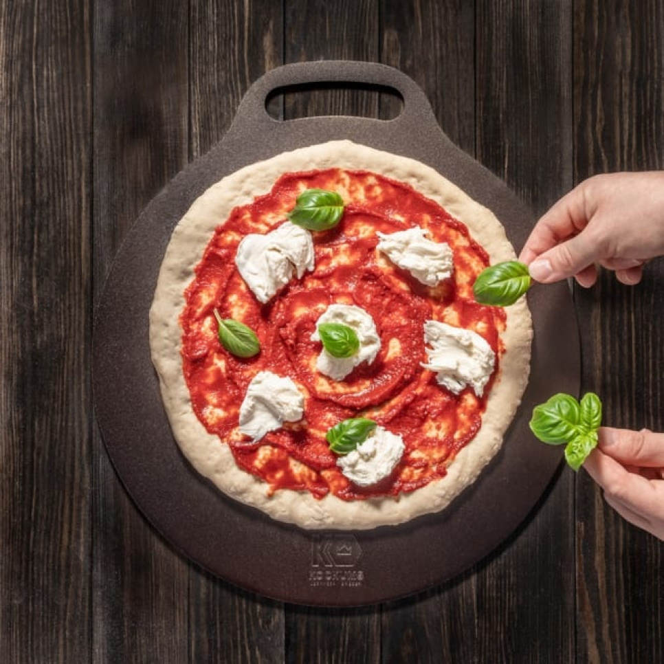 Pizzastahl, Carbonstahl - Kockums