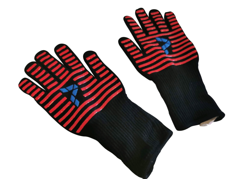 Grillhandschuh, 2er-Pack - Gourmetstål in der Gruppe Kochen / Küchentextilien / Pfannenhalter & Grillhandschuhe bei The Kitchen Lab (1783-18307)