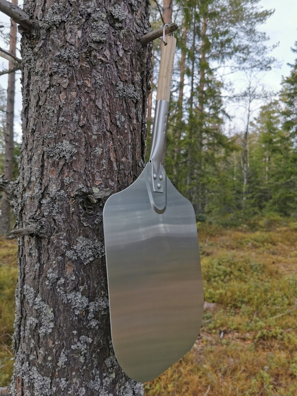 Pizzaschaufel mit Holzgriff - Gourmetstål