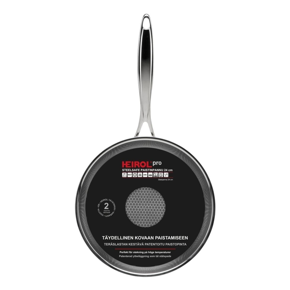 Bratpfanne, Steelsafe Pro - Heirol