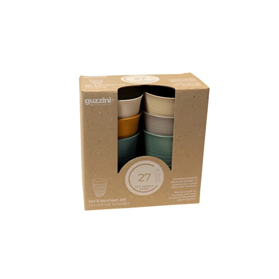 Trinkglas in Plastik, 52 Cl, 6-Pack, Tierra - Guzzini