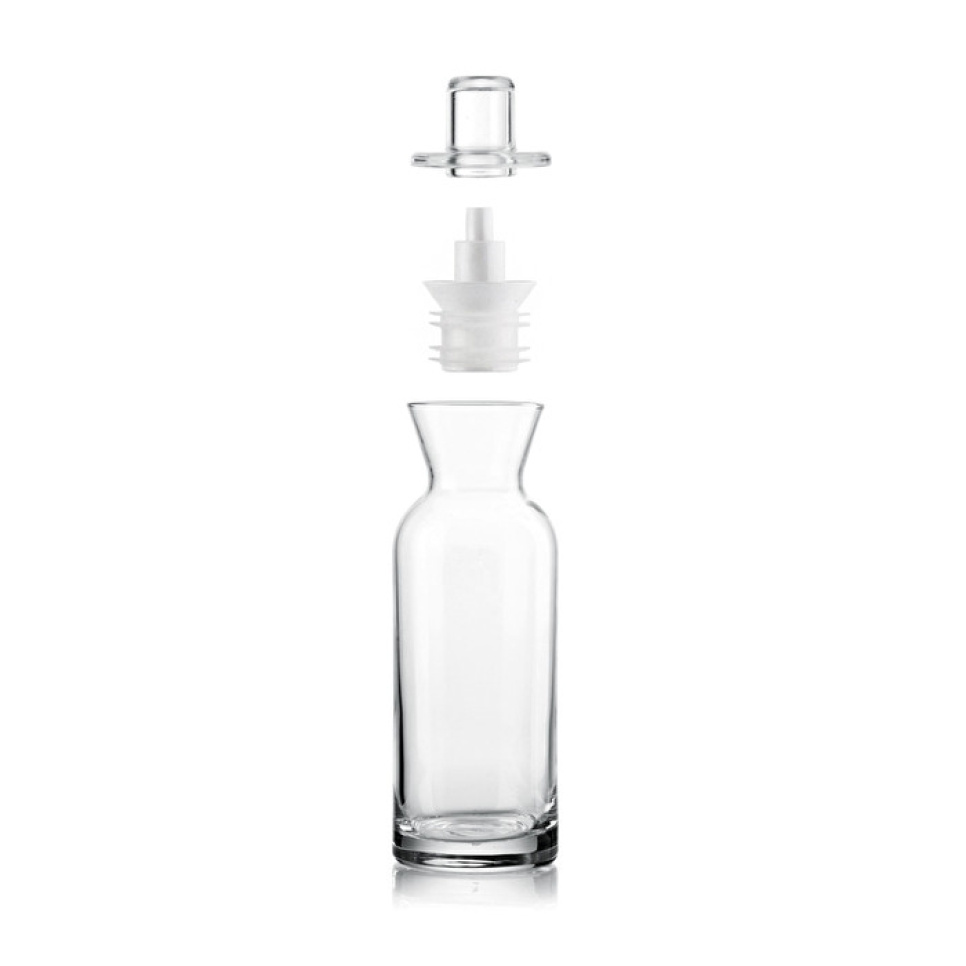 Ölflasche in Glas mit Tropfkorken - Guzzini