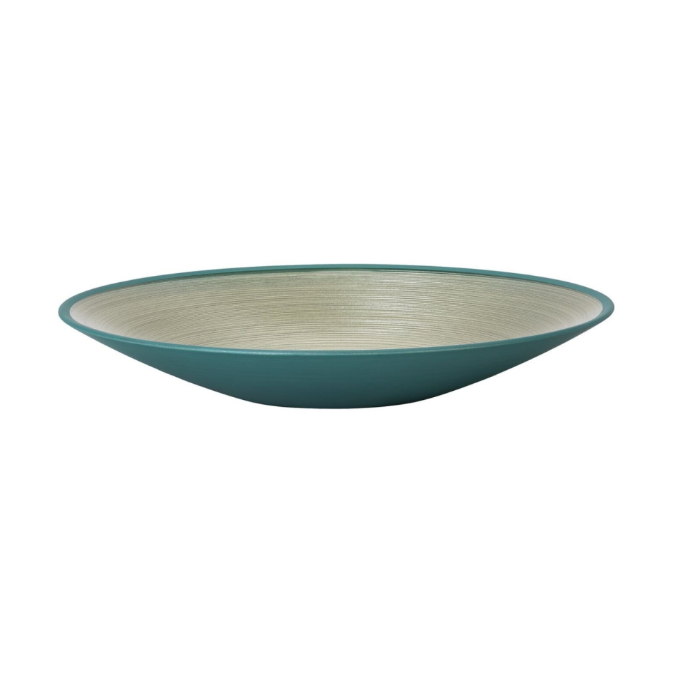 Servierplatte aus mundgeblasenem Glas, 31 cm, Grün - Rosenthal in der Gruppe Tischgedeck / Teller, Schüsseln & Schalen / Fett bei The Kitchen Lab (1798-31231)