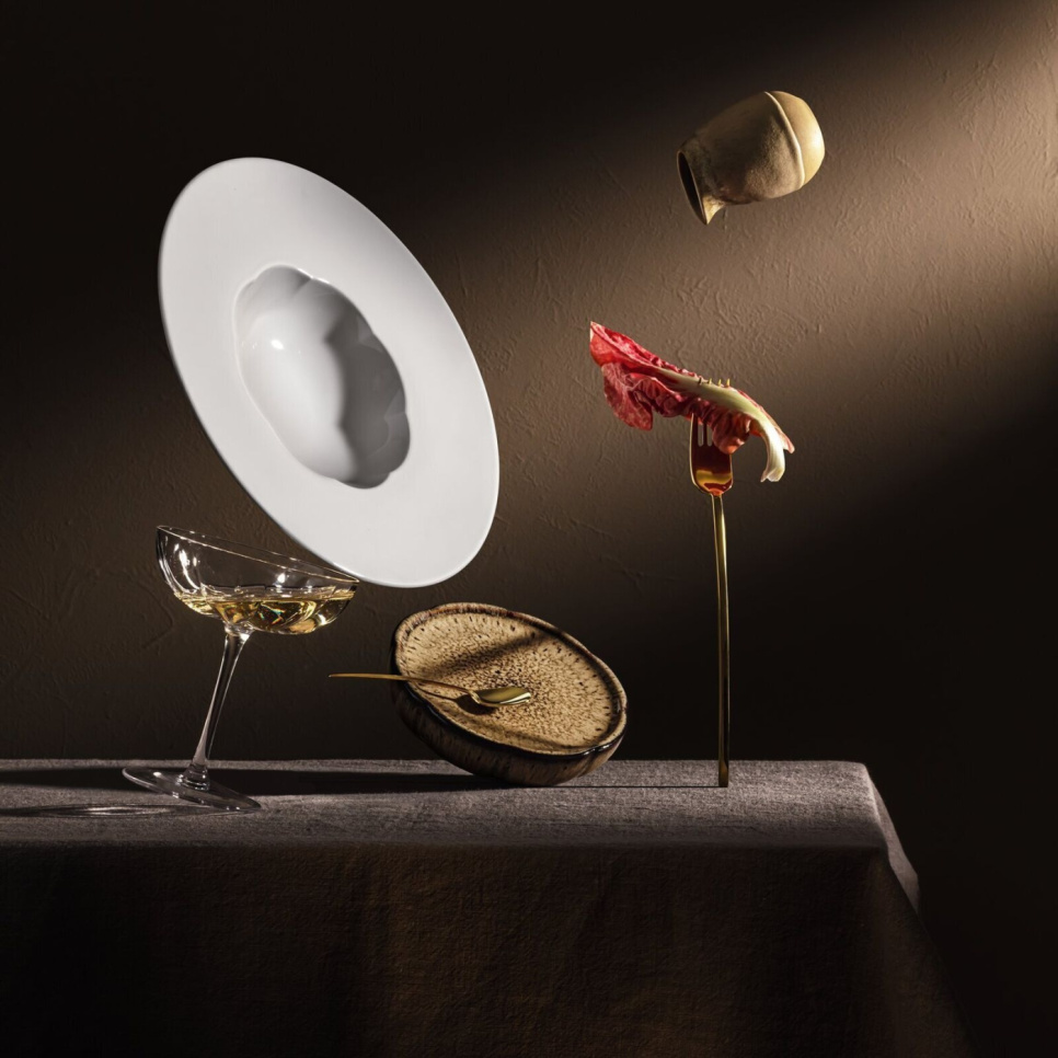 TieIron Teller 28 cm, Weiß, Sonetto Bianco - Rosenthal