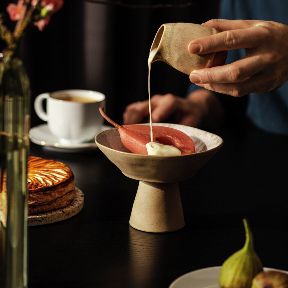 Schale auf Fuß 16 cm, Sonetto Stoneware - Rosenthal